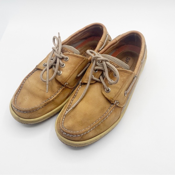 Sperry Other - Sperry Top Sider Men's Tan Boat Shoes Casual Size 8.5 M